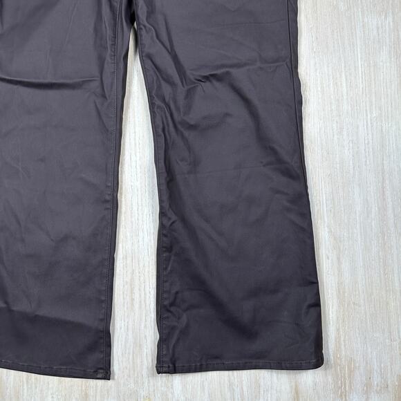 NWT Chico’s Perfect Stretch Girlfriend Bootcut Pants Dark Brown Classic Rise 16 - Picture 4 of 13